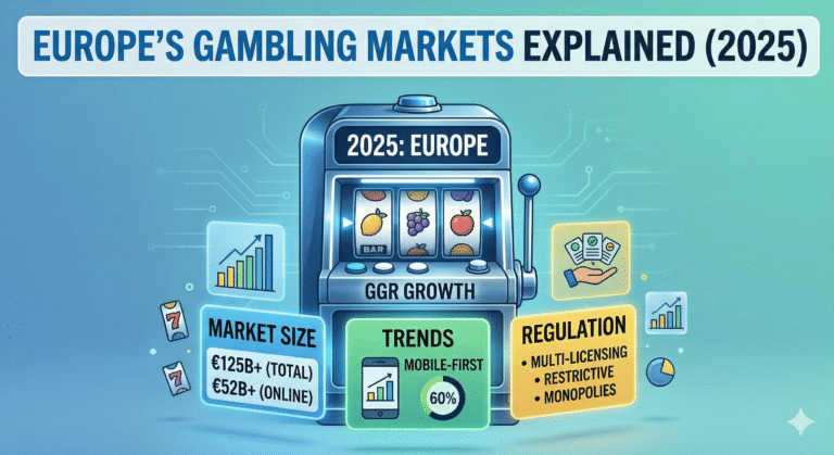 Europe’s Gambling Markets Explained (2025)