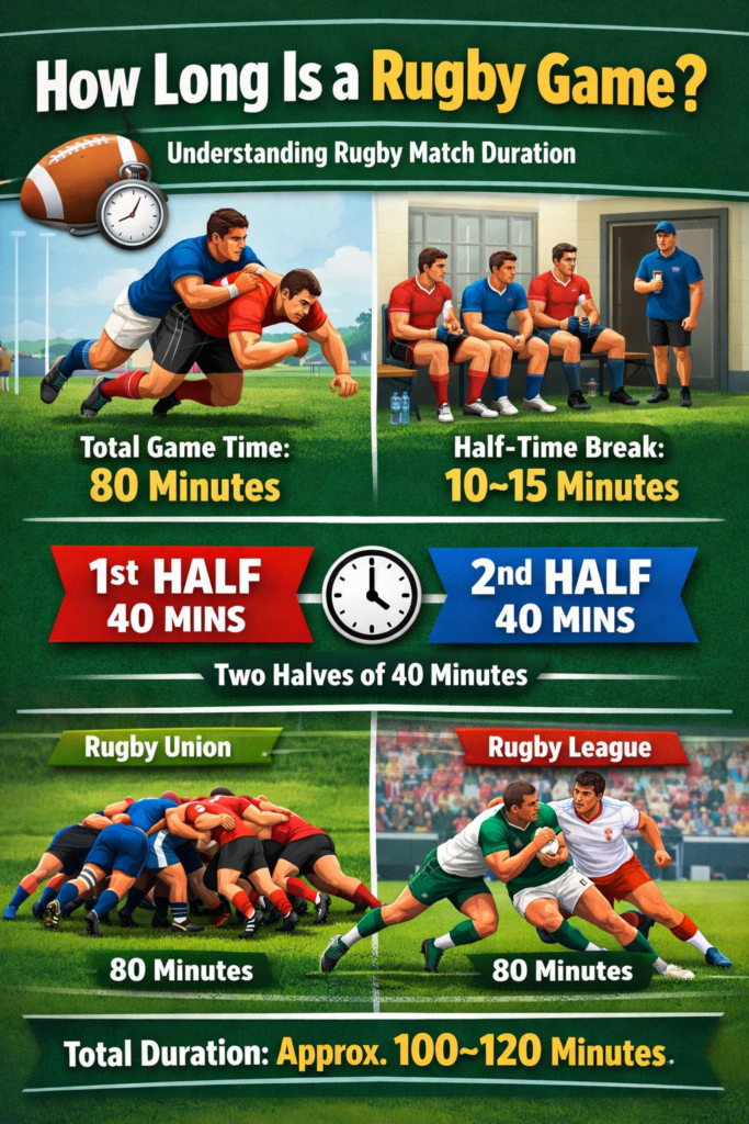 How Long Is a Rugby Game?
